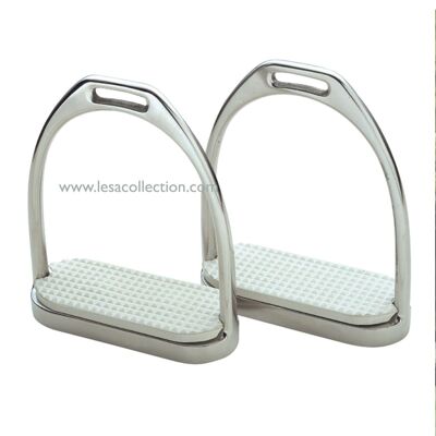 Iron Dressage Stirrups for Horse Riding