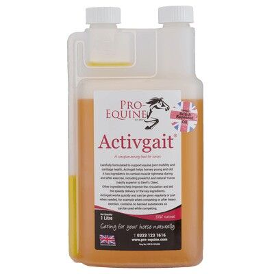 Activgait Horse Suplemento para articulaciones y movilidad 1 litro
