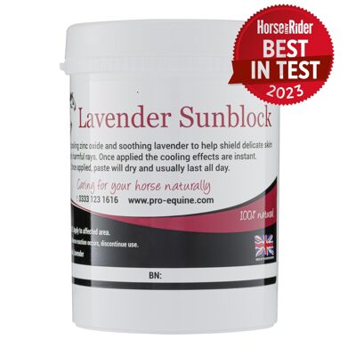 Lavender Sunblock - protección solar orgánica en bote