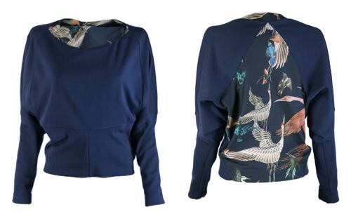 CIRC sweater - dunkelblau, birds