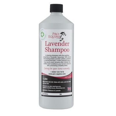 Shampoo per cavalli alla lavanda 1 litro