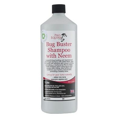 Shampoo Bug Buster al Neem 100% naturale 1 litro