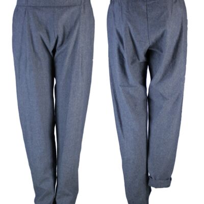 Pantaloni COZY II, denim di canapa di cotone