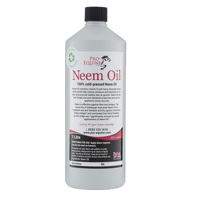 Huile de Neem de qualité supérieure, pressée à froid 1 litre