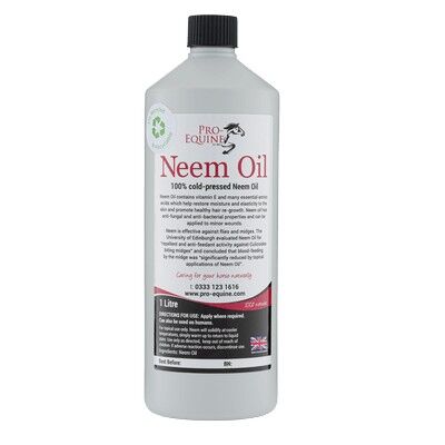 Olio di Neem di prima qualità, spremuto a freddo 1 litro
