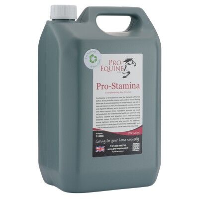 Pro-Stamina horse supplement to promote stamina & reduce recovery time - 5 litres