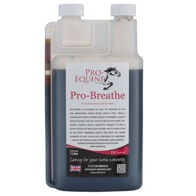 Pro-Breathe respiratory supplement for competition horses - 1 Litre