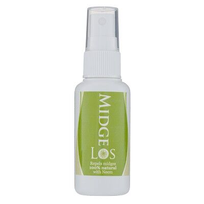 Midge-Los Spray naturale ed efficace per l'uomo 50 ml