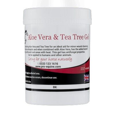 Gel di Aloe Vera e Tea Tree lenitivo e antisettico 300g