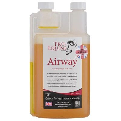 Integratore per le vie respiratorie per cavalli - 1 litro