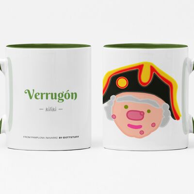 Taza Verrugón