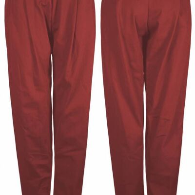 Pantaloni COSY II, tela - ruggine