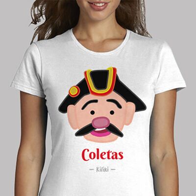 Camiseta (Mujer) Coletas