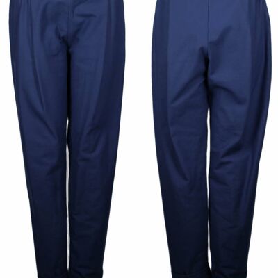 Pantaloni COZY II, panama - blu scuro