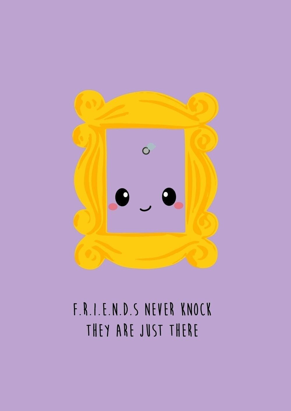 Cartolina degli amici una cartolina divertente per i tuoi amici e veri fan degli AMICI