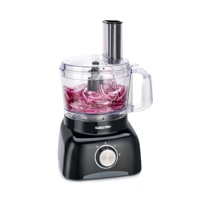 13-PIECE KITCHEN MACHINE BLACK 1.2L