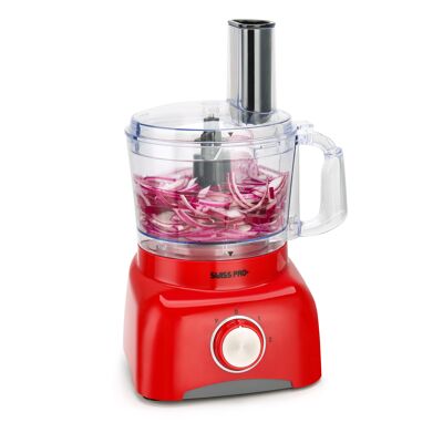 MACHINE DE CUISINE 13 PIÈCES ROUGE 1.2L