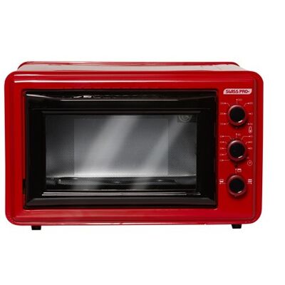 ELECTRIC OVEN RED 1500W 36L