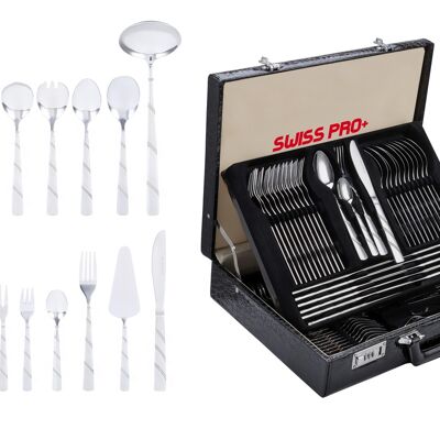 SET POSATE 72 PEZZI MODERNO