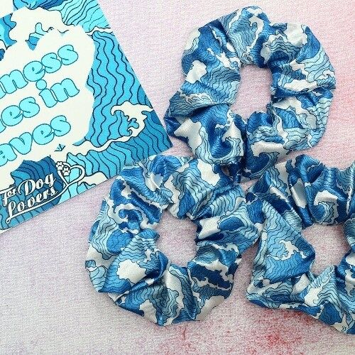 Human Accessory Hair Scrunchie - Ocean Adventures