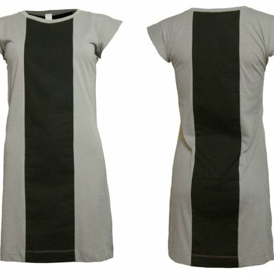 Vestido PLUM - gris, negro