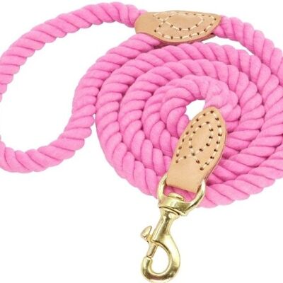 Cuerda para perro de algodón hecha a mano - Candy Crush