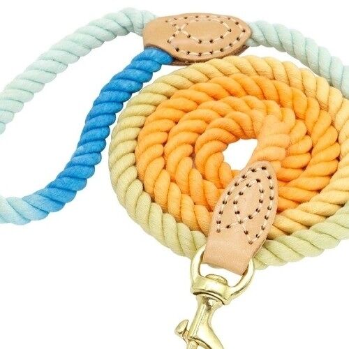 Handmade Cotton Dog Rope unrise Ombre