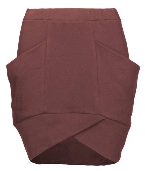 ELOT skirt, sweat - rust