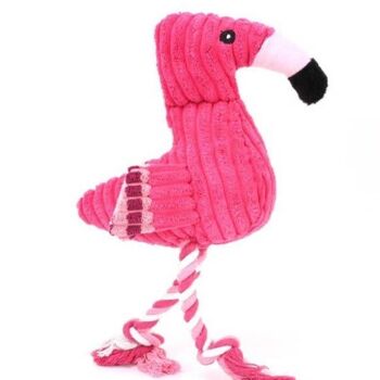 Jouet en peluche pour chien Flamingo couineur 5