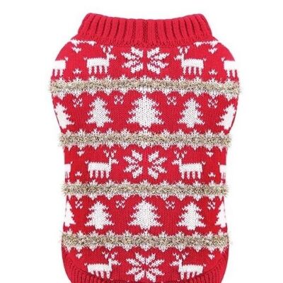 Suéter de perro festivo