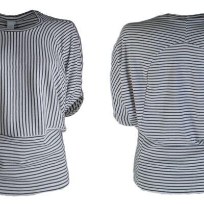 MIND shirt - ecru striped