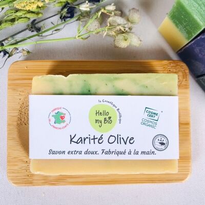 Savon karité olive surgras 10%