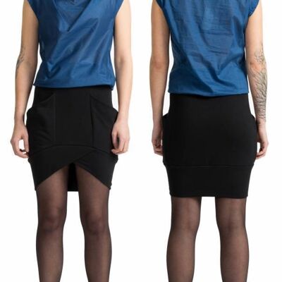 Blusa LIZZ, tinta unita - blu