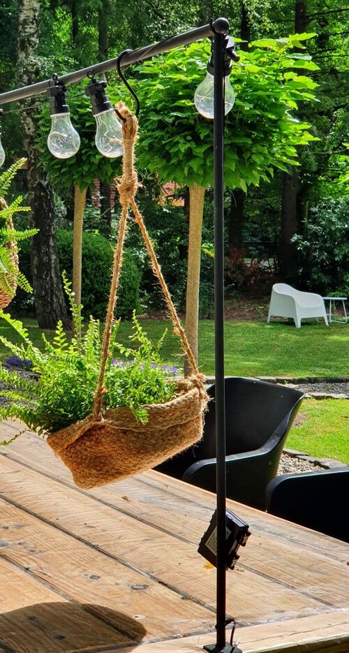 Jute Hanging Basket Single