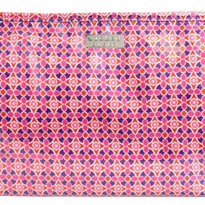 Cosmetic bag Moroccan Geometric Large A-line Tasche