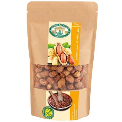 Roasted peanuts in a bag 200g