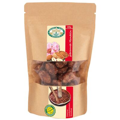 Amandes torréfiées en sachet 100g