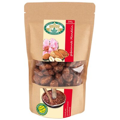 Roasted almonds in a bag 200g