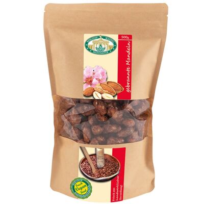 Roasted almonds in a bag 500g