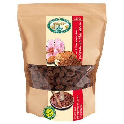 Amandes grillées au cacao 1500g