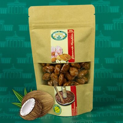 100g roasted almonds with coconut