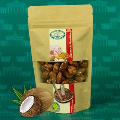 200g de almendras tostadas con coco