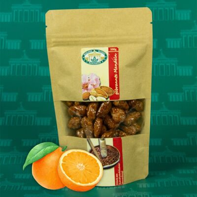 100g roasted almonds with orange