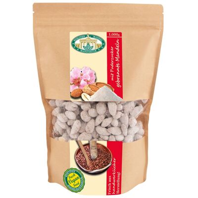 Roasted almonds with powdered sugar 1000g