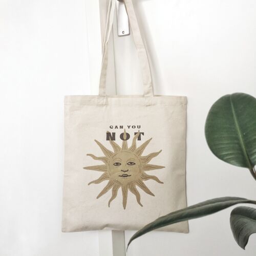 Can you not reusable tote bag