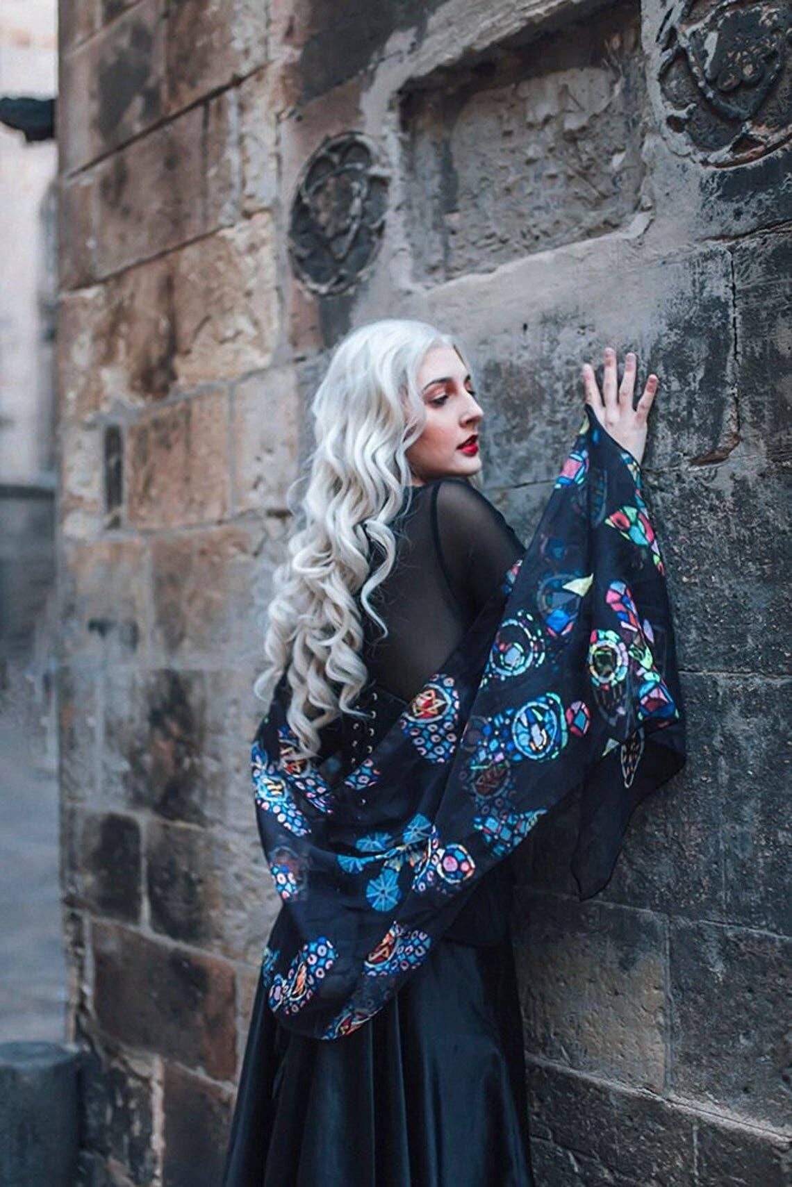 Bufanda Vitral Vitral Catedral Ventana Foulard Regalo__