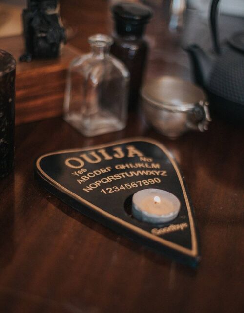 Planchette - Ouija board wall decor - Halloween Party - Spirit board game for talking to the souls - Witchcraft