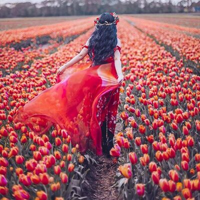 Blumenumhang Blumenumhang Rote Rose Schal Schal romantischer Poncho wandelbarer Rock