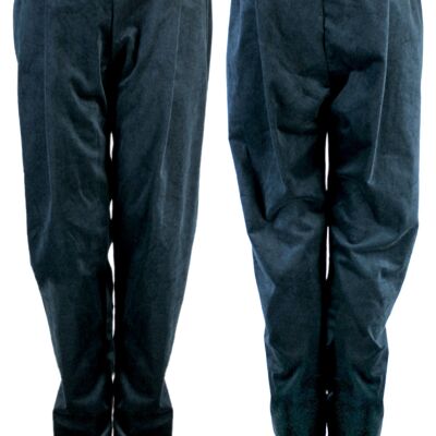Pantaloni COZY II, velluto a coste - blu scuro