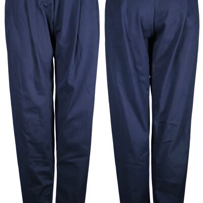 Pantaloni COZY II, tela - blu scuro